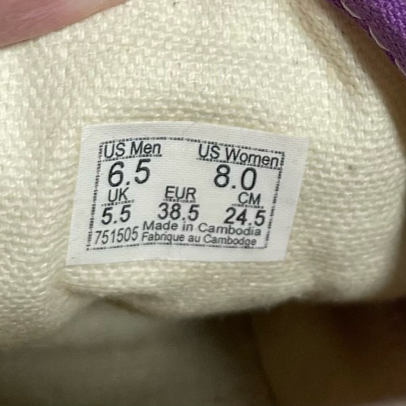 Vans Color Theory Old Skool Skate Sneakers Purple Magic Unisex Wm’s 8 Mn’s 6.5 - Picture 14 of 14